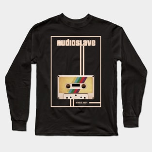 Audioslave Music Retro Cassette Tape Long Sleeve T-Shirt